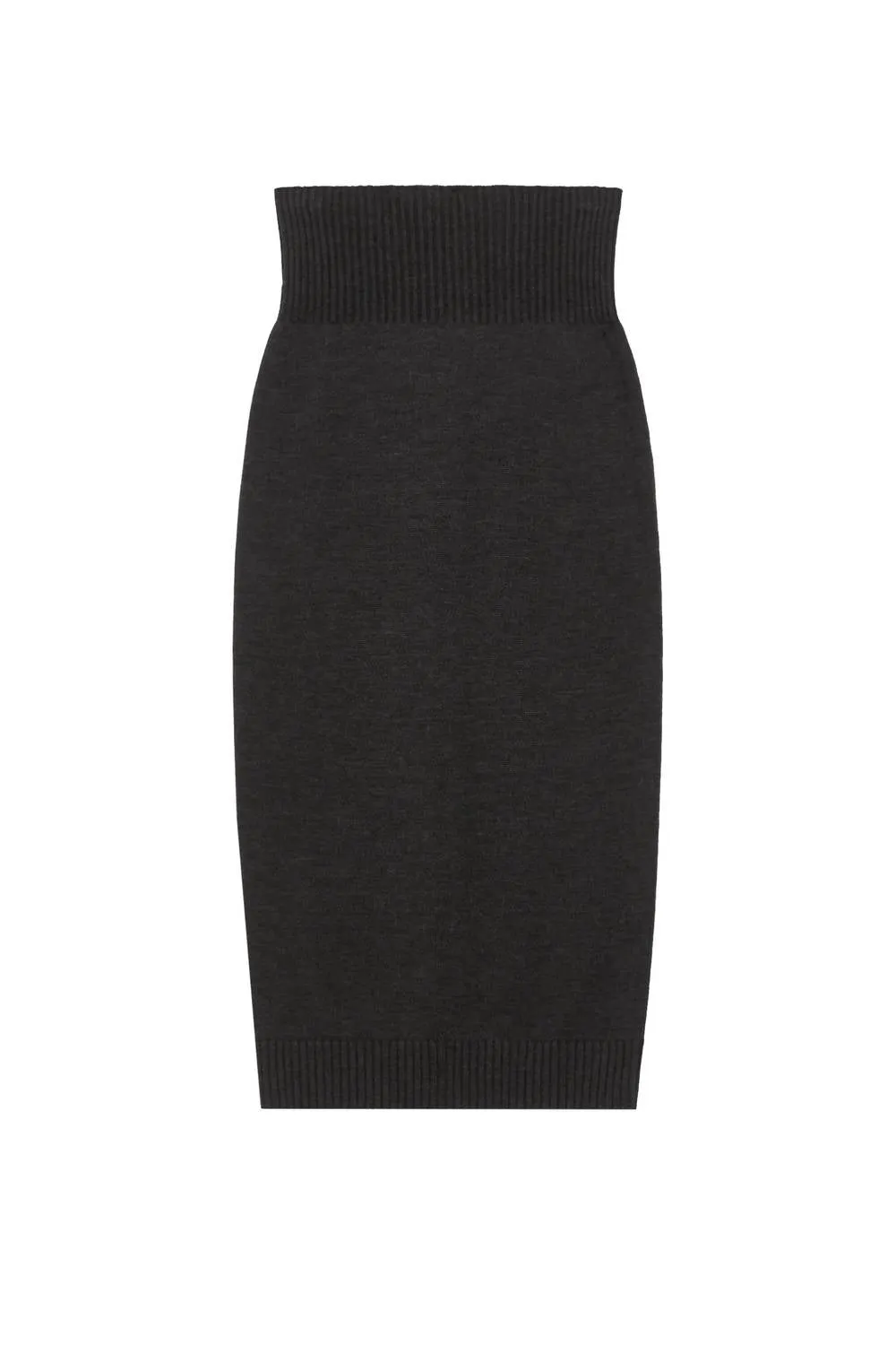 Melk Knit Skirt In Black