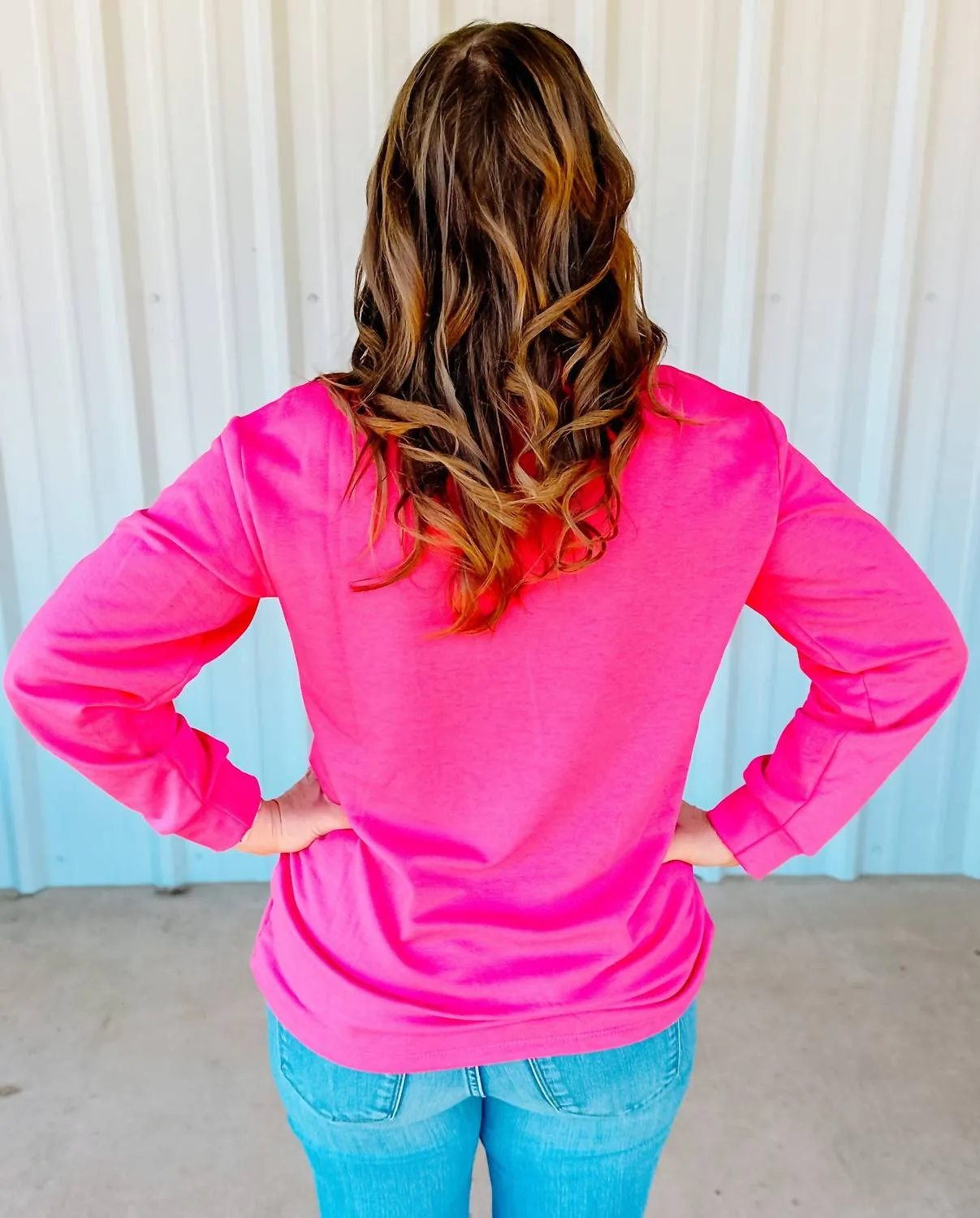 Merry & Bright Sweater In Pink
