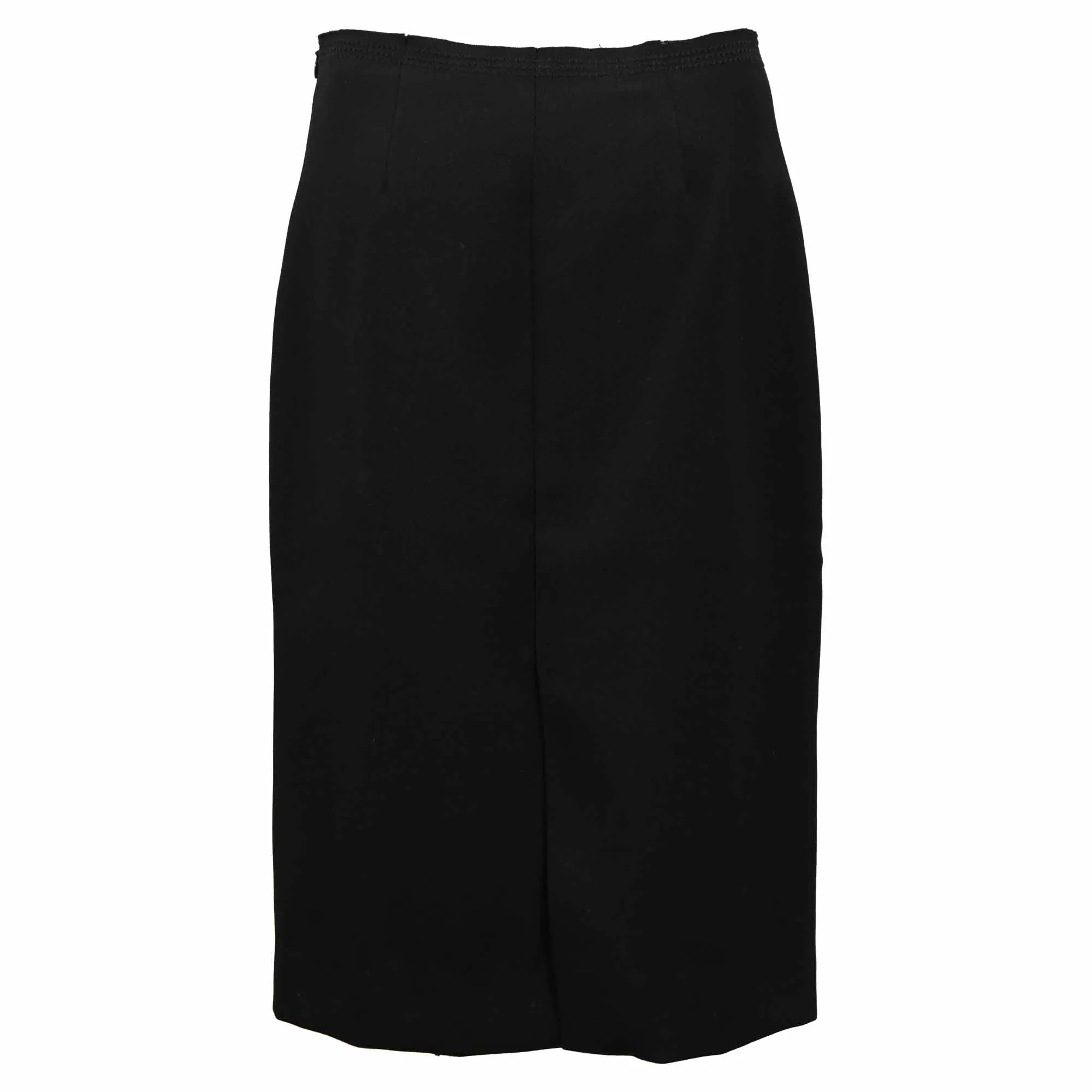 Miu Miu Pencil Skirt in Black Wool
