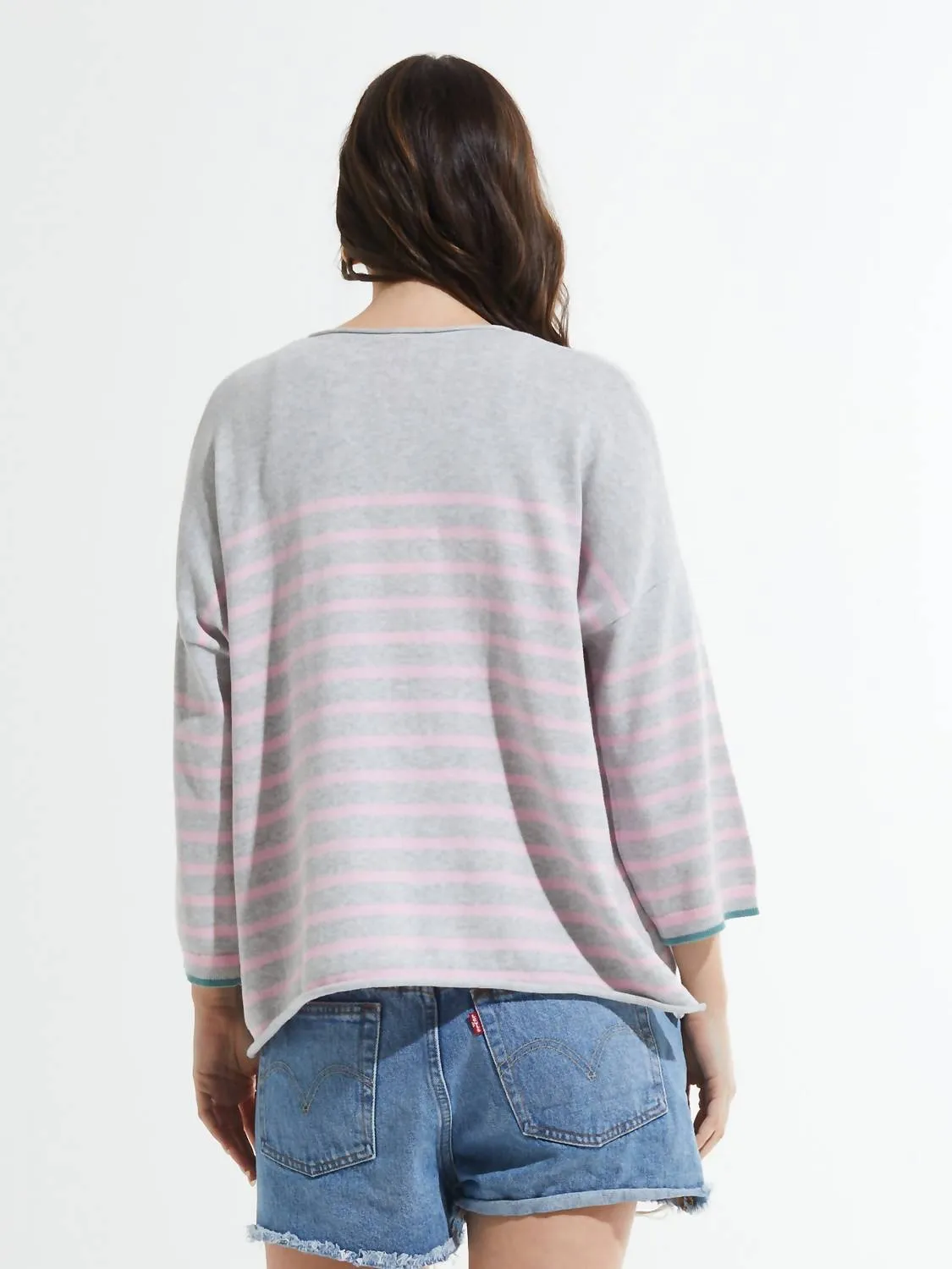 Nautical Sweater In Marl