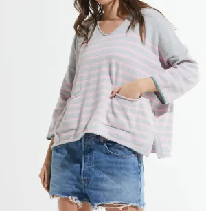 Nautical Sweater In Marl