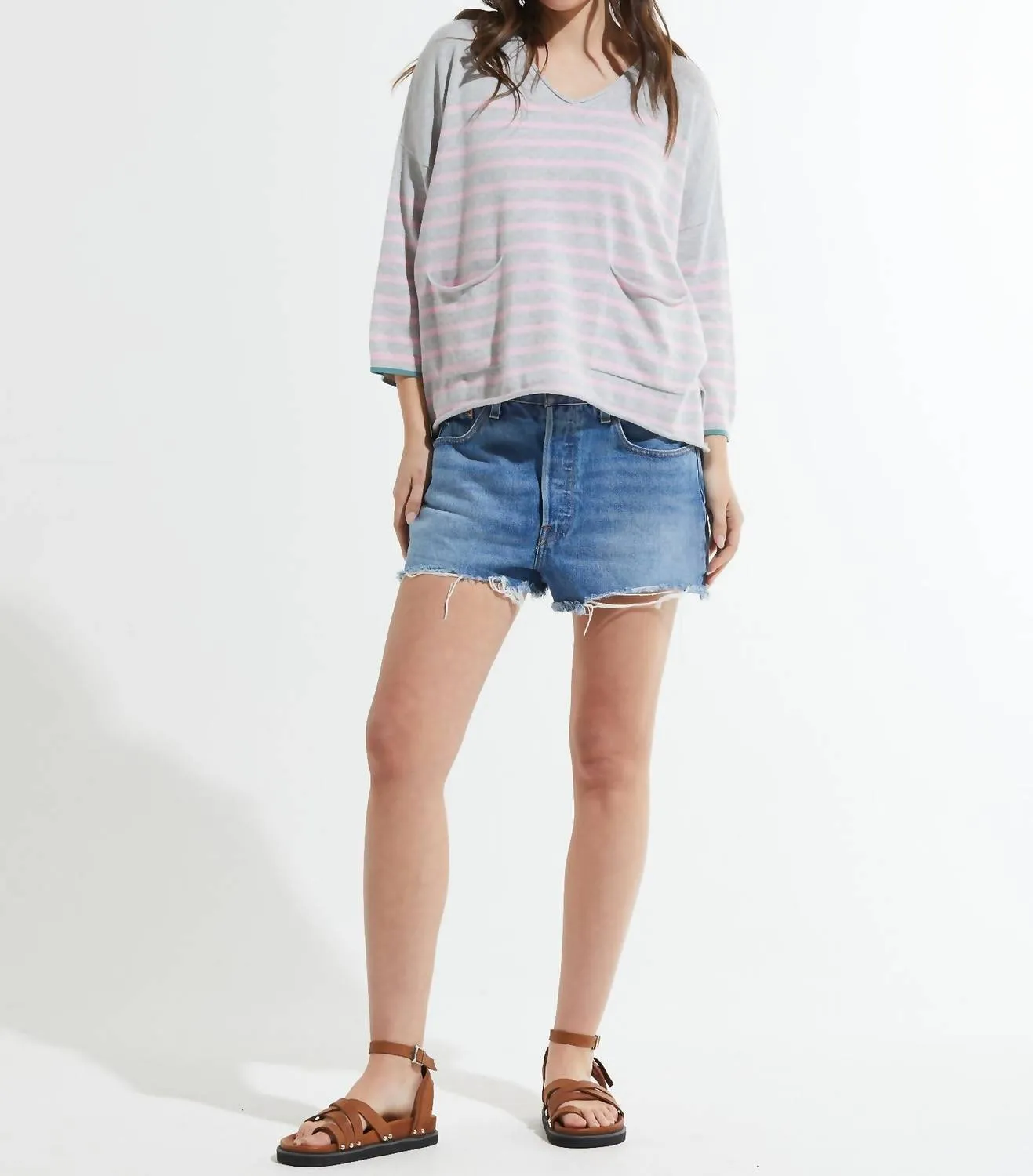 Nautical Sweater In Marl