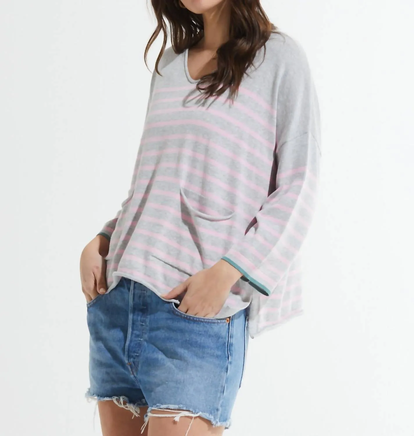 Nautical Sweater In Marl