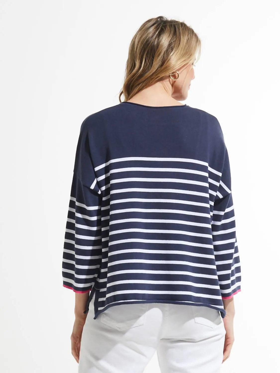 Nautical Sweater In Navy