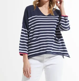 Nautical Sweater In Navy