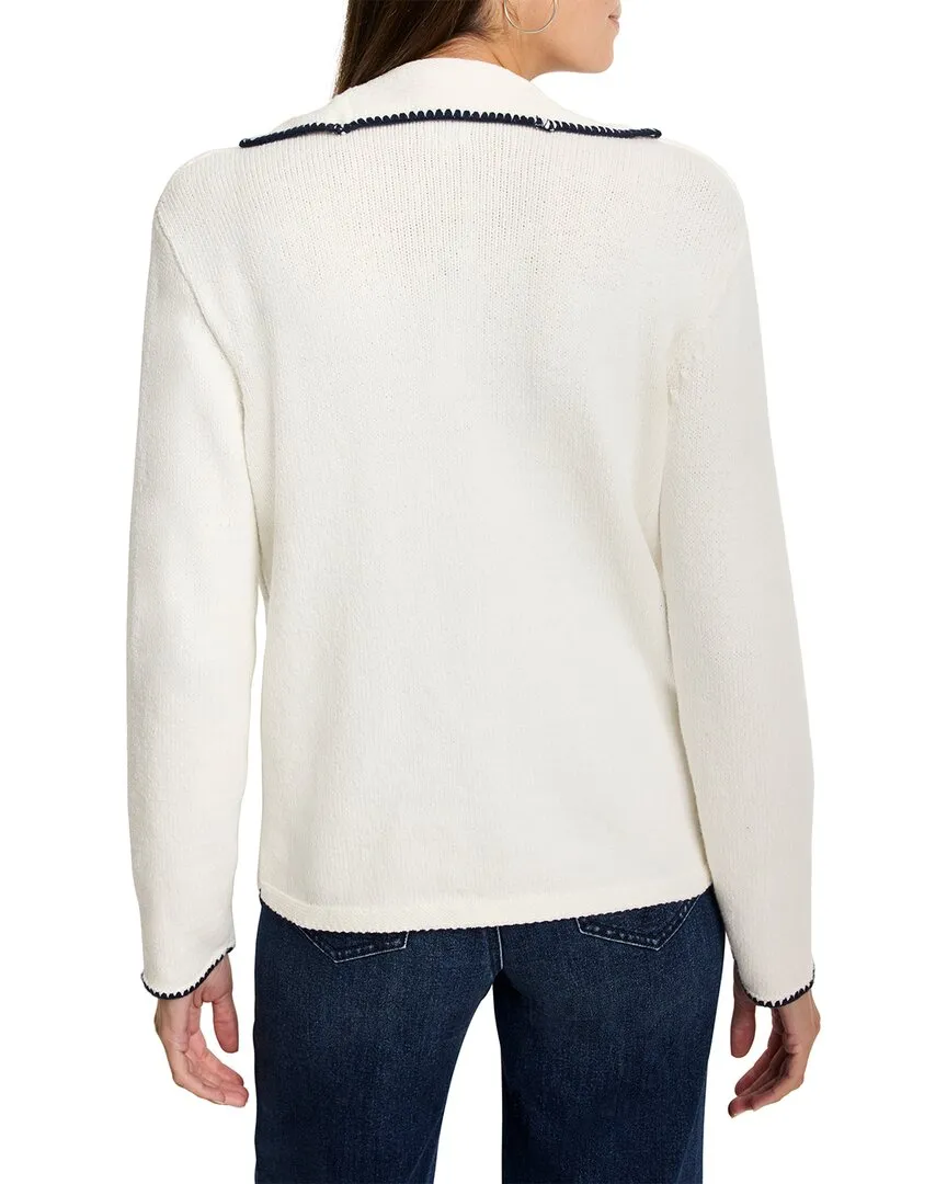 NIC   ZOE Blanket Stitch Getaway Sweater
