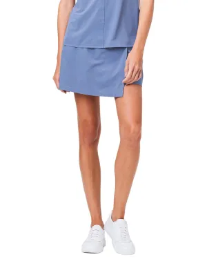 NIC ZOE Tech Stretch Faux Wrap Skort