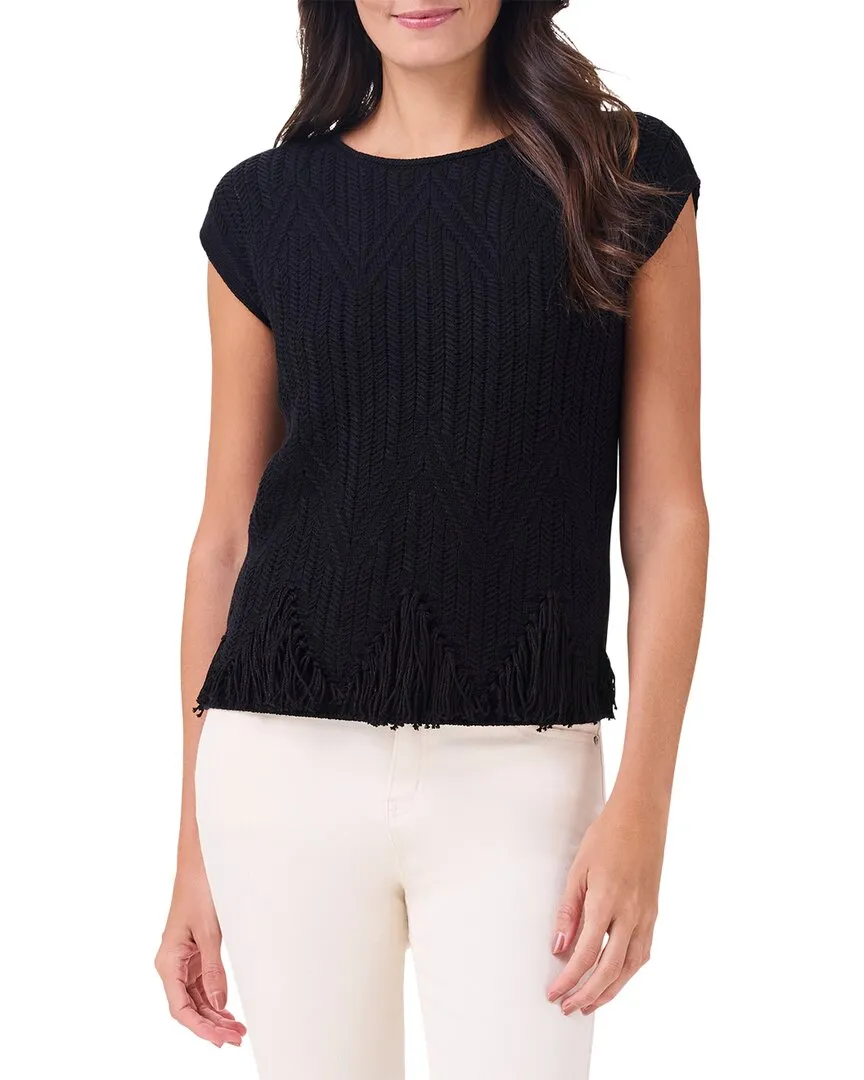 NIC ZOE Textured Swing Sweater