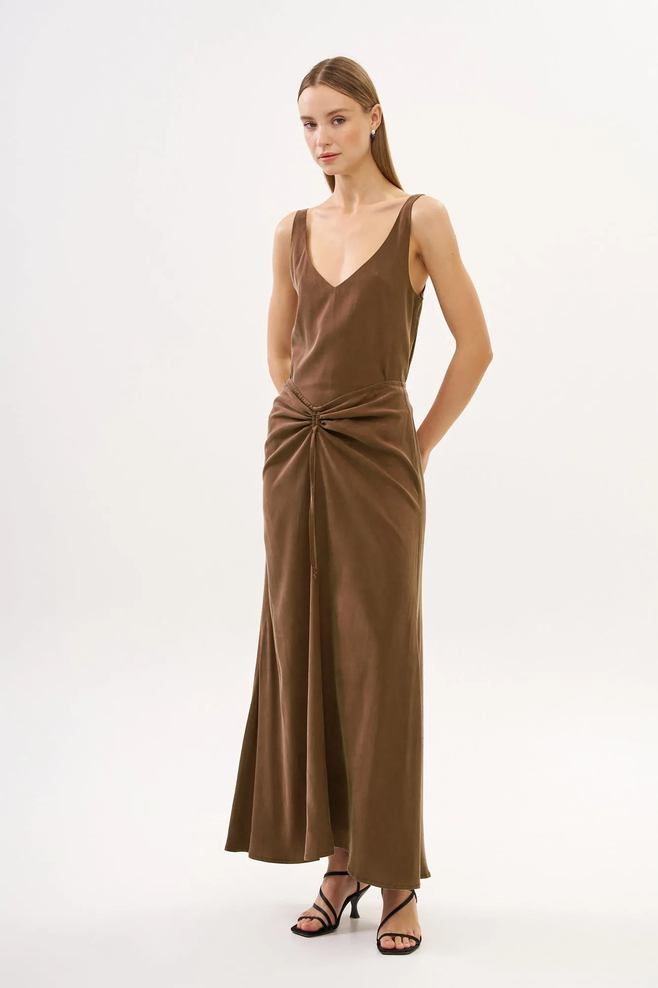 Nina Skirt Brown New
