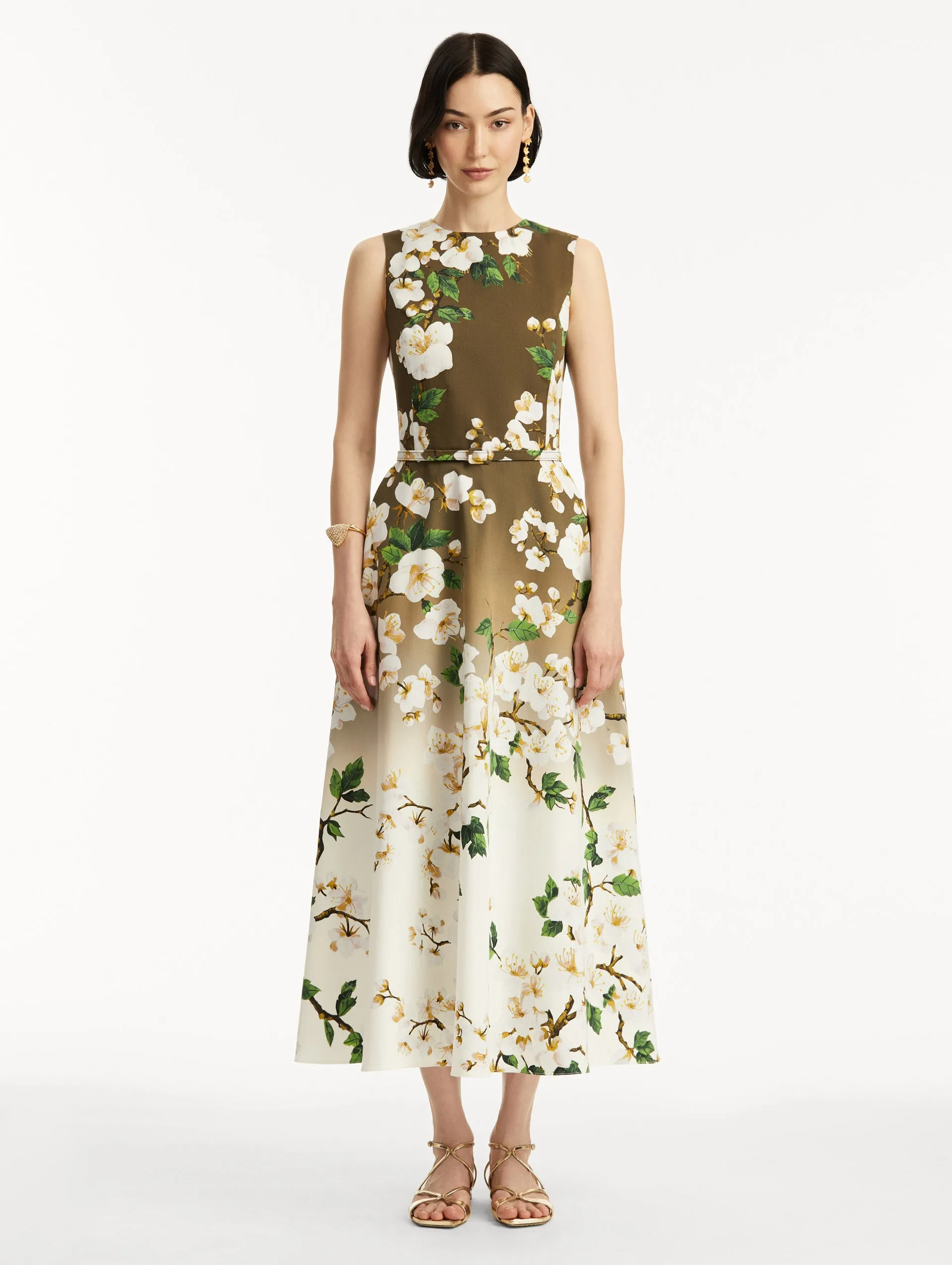 Ombr Cherry Blossom Dress