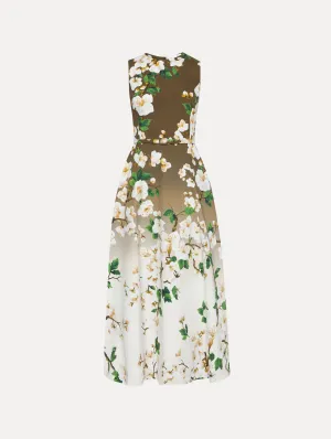 Ombr Cherry Blossom Dress