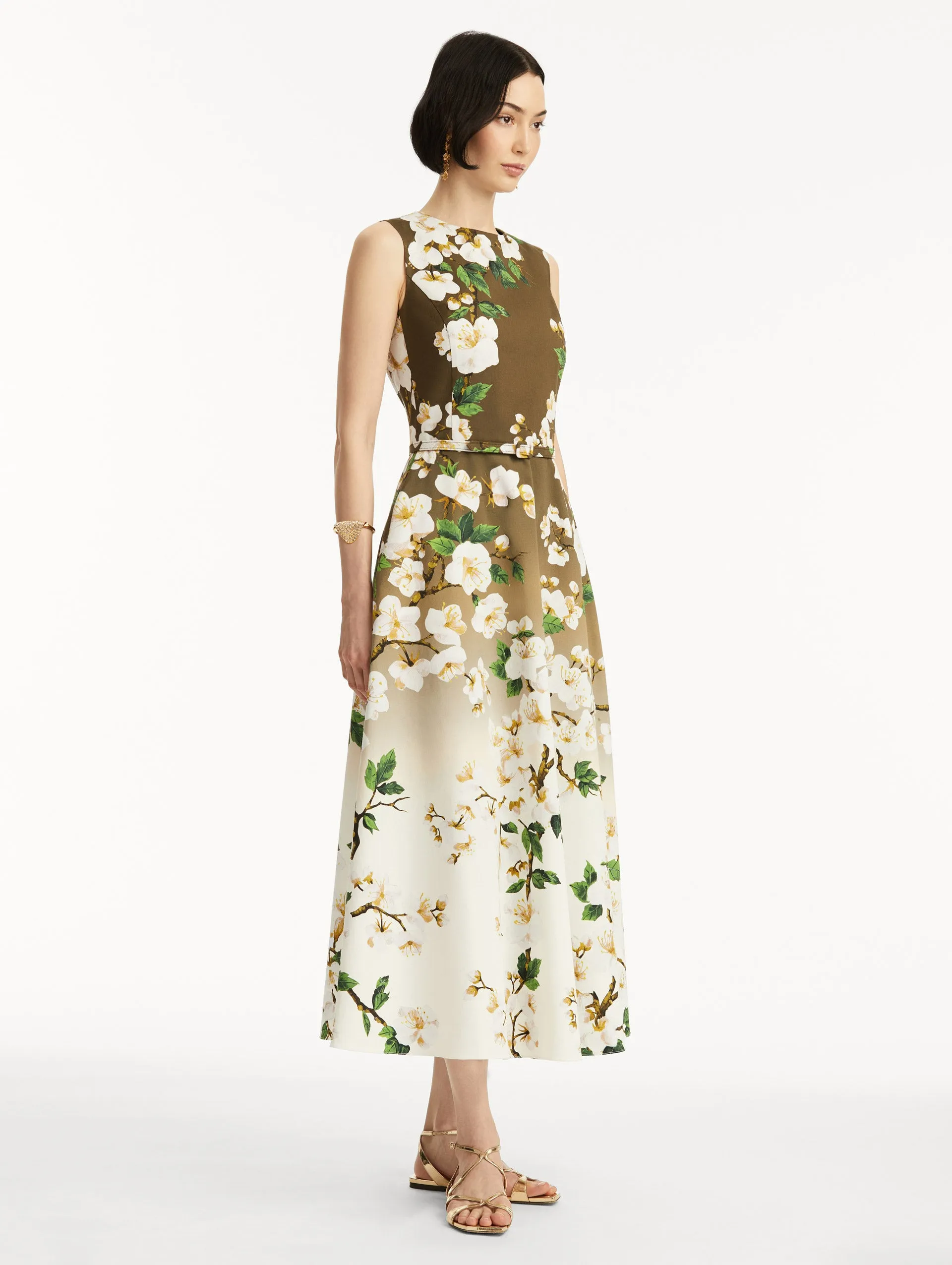 Ombr Cherry Blossom Dress