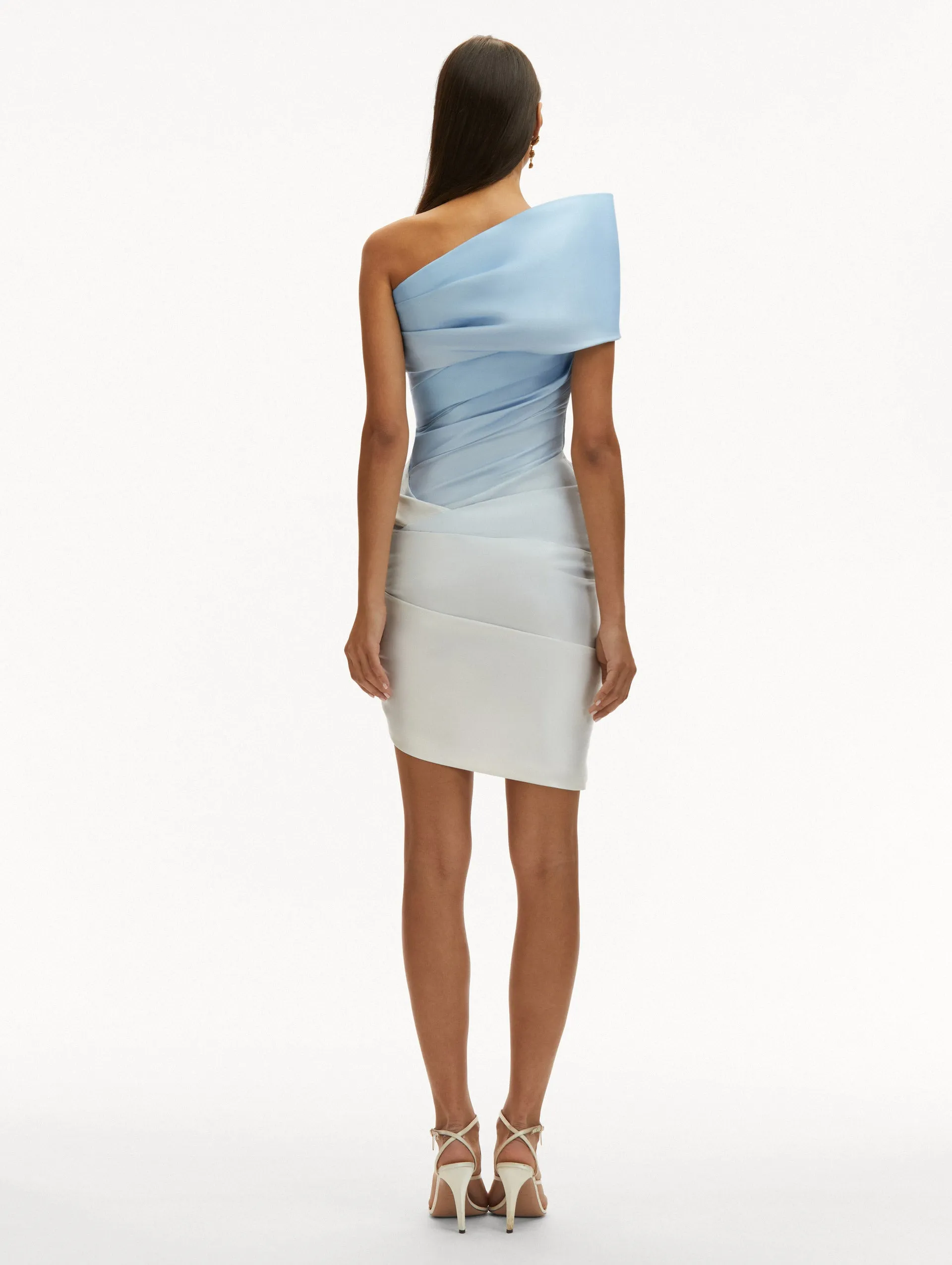 Ombr Lam Cocktail Dress