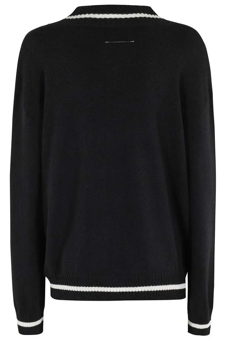 Oversized V-Neck Sweater