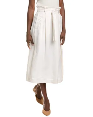 Peserico Linen Maxi Skirt