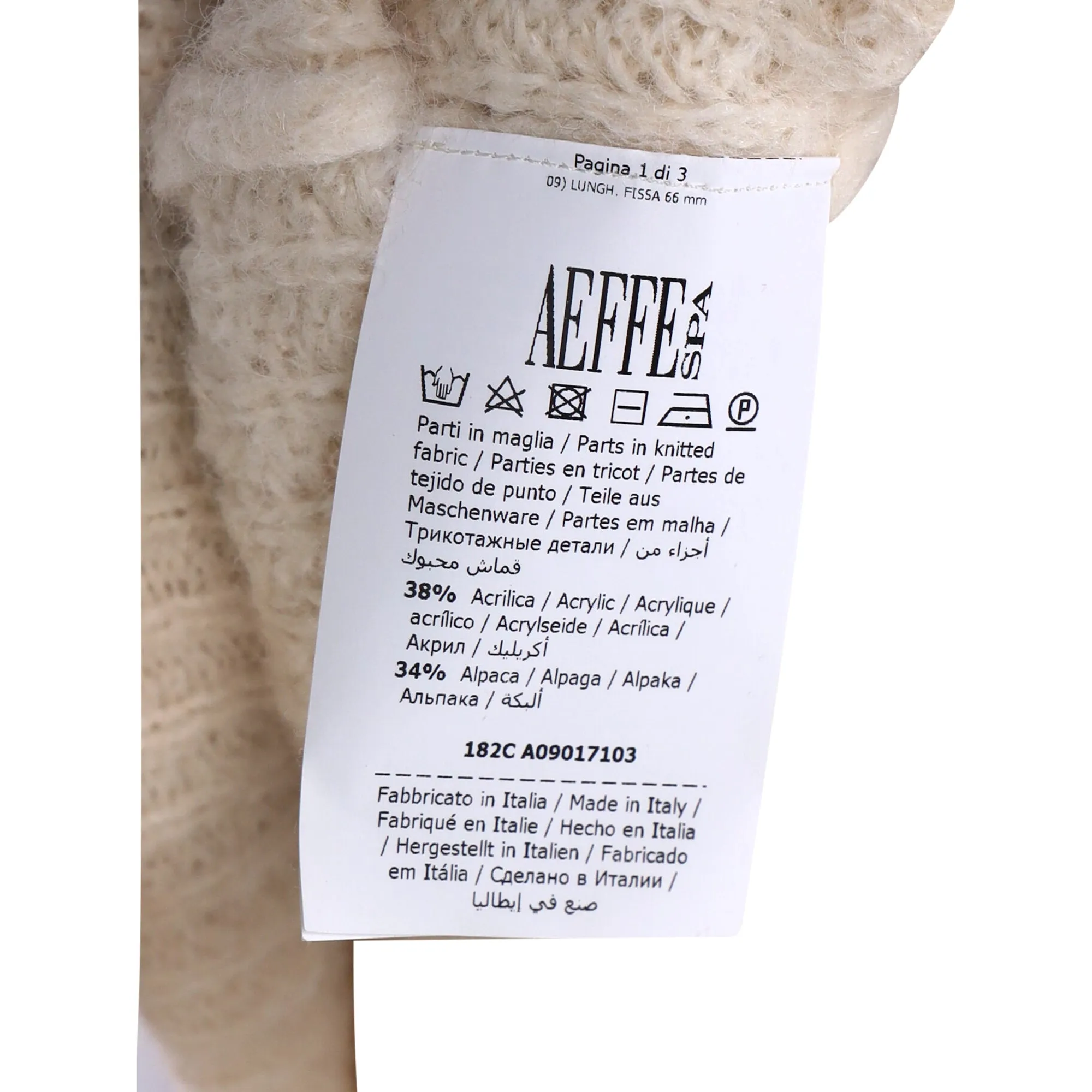 Philosophy di Lorenzo Serafini Ribbed Knit Cropped Pullover In Cream Acrylic