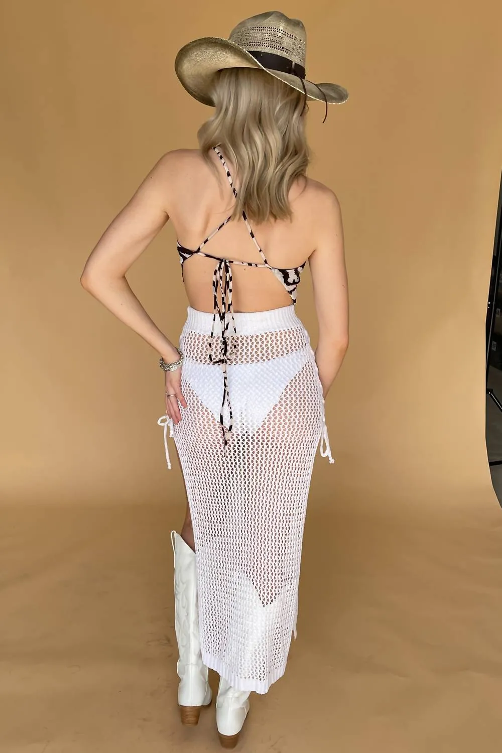 Ravers Skirt In White