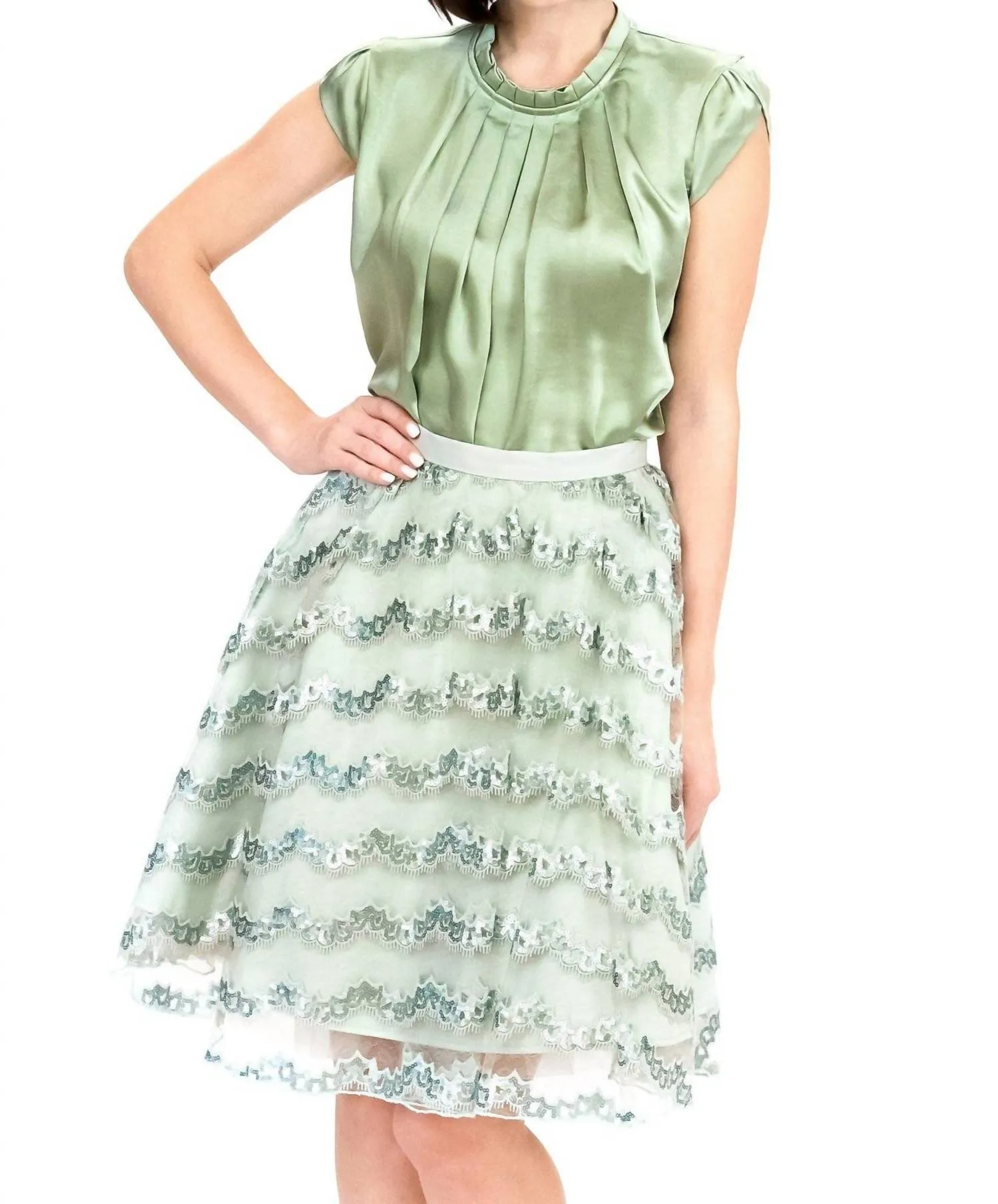 Relis Skirt In Mint