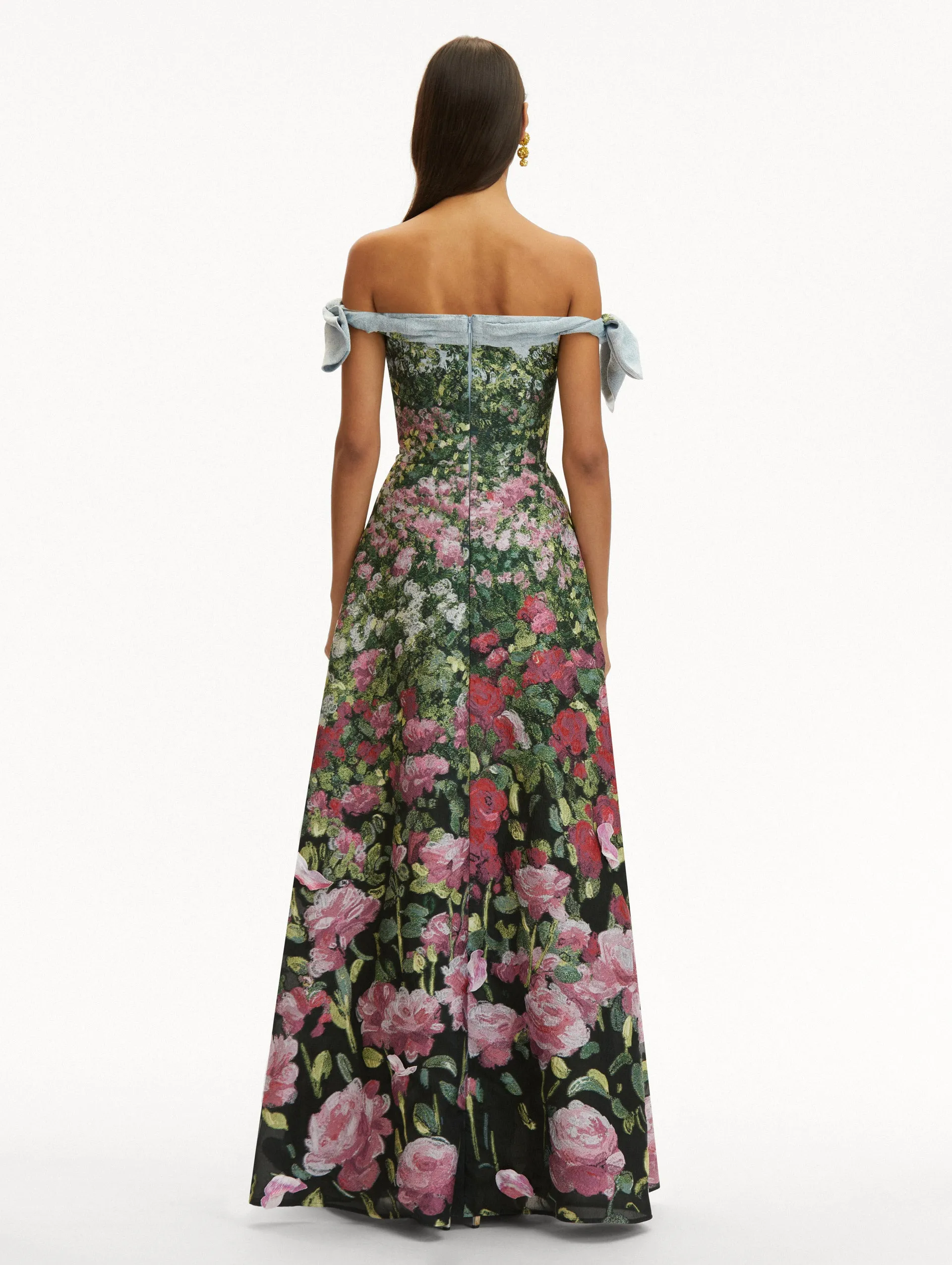Rose Field Fil Coup Gown
