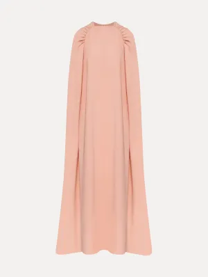 Ruched Shoulder Georgette Caftan