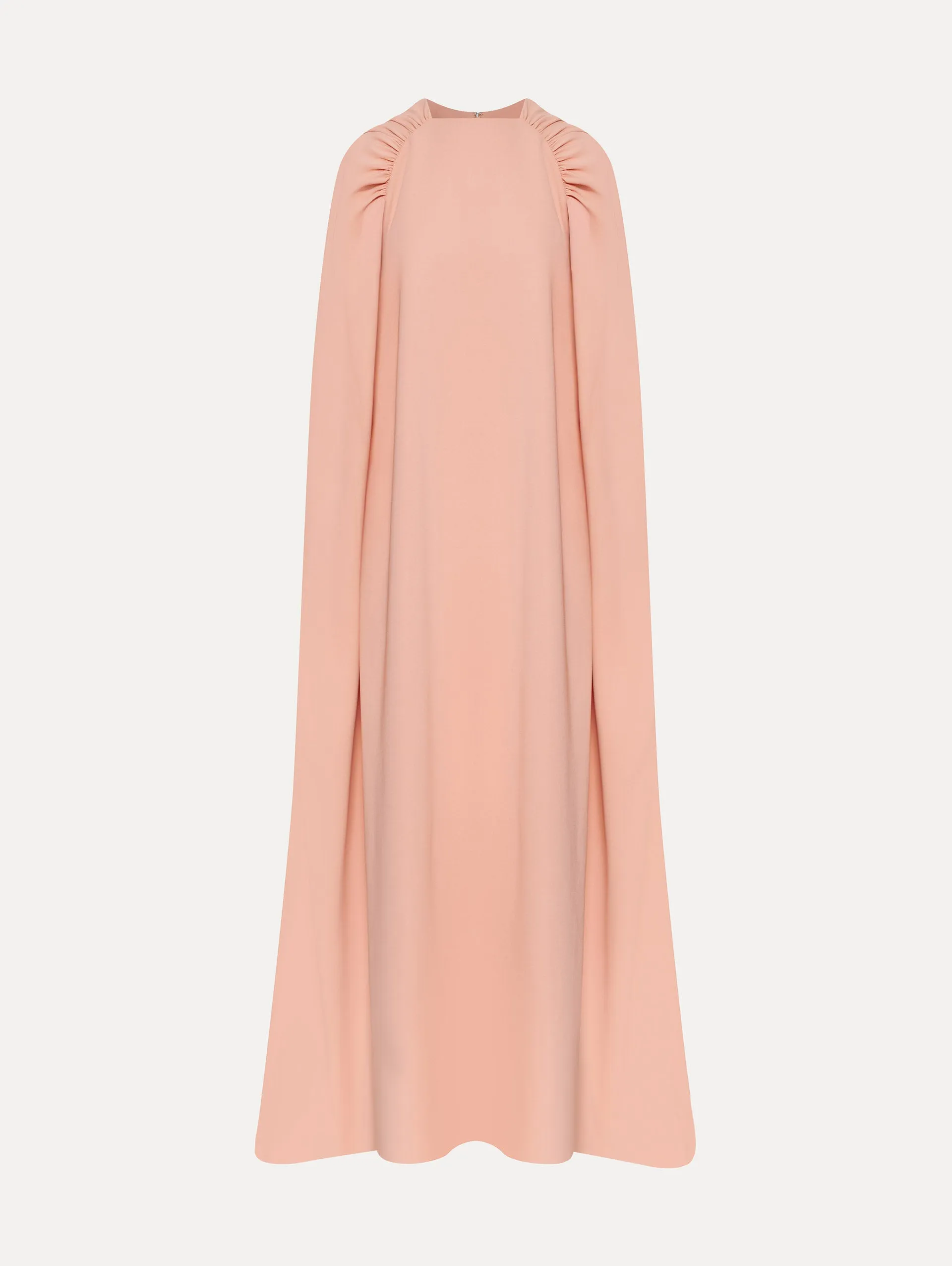 Ruched Shoulder Georgette Caftan