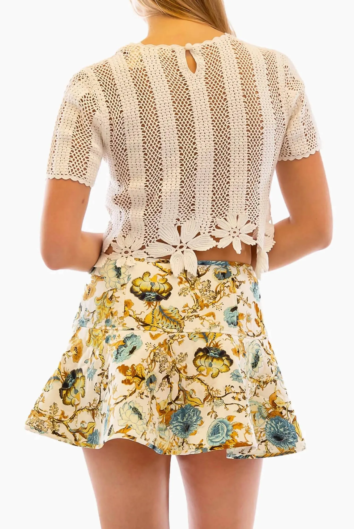 Ryla Mini Skirt In Flora