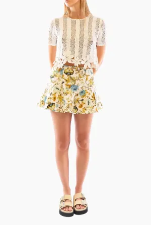 Ryla Mini Skirt In Flora