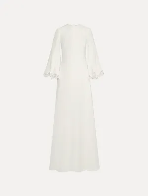 Scroll Guipure-Detailed Caftan