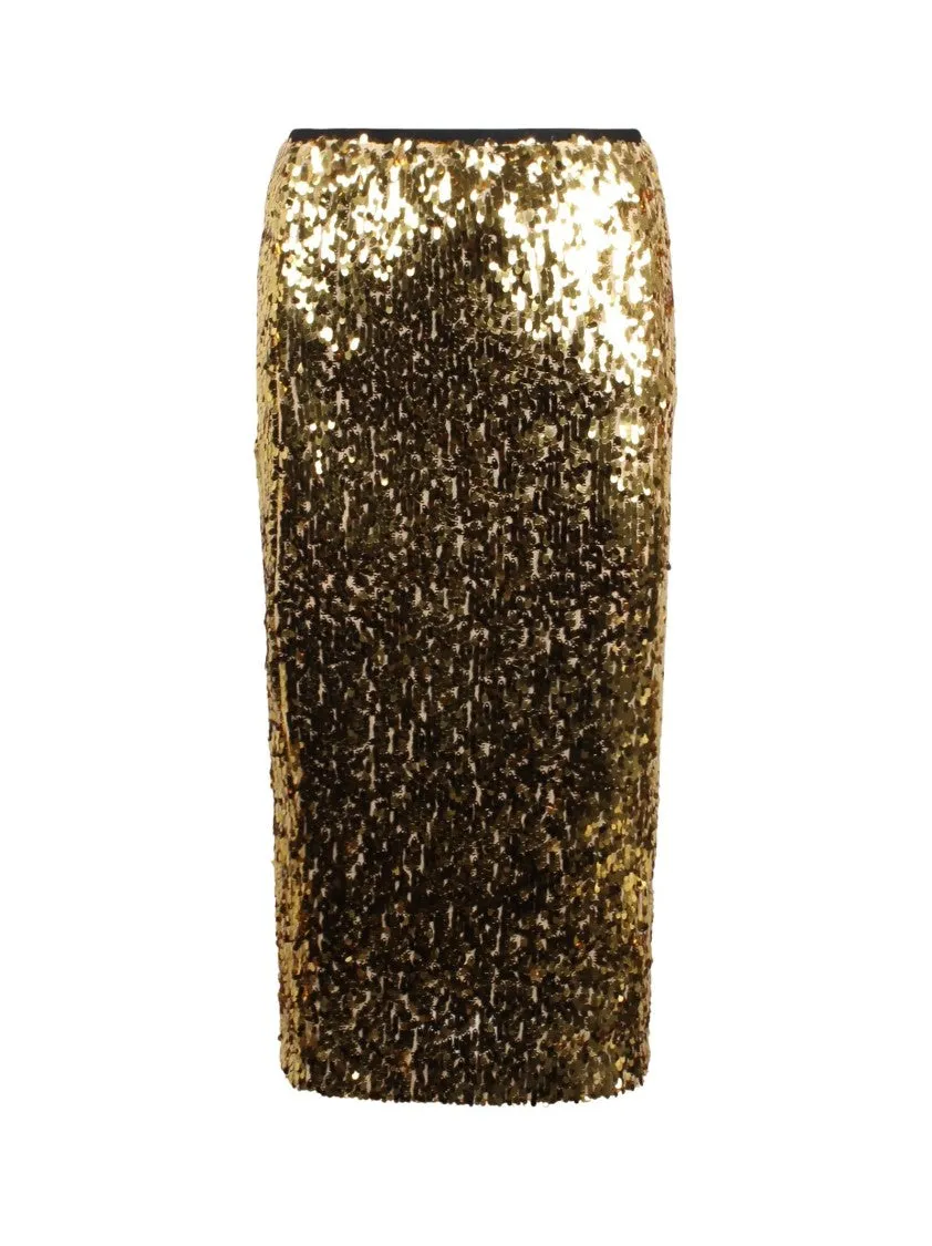 Sequins Midi Skirt