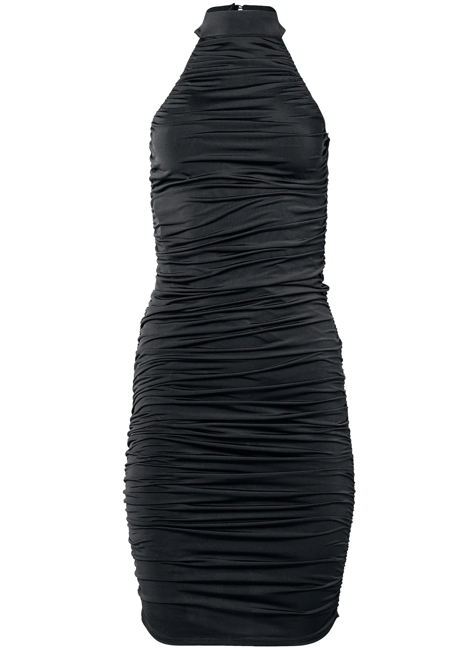 Shape Embrace Mock-Neck Dress - Black
