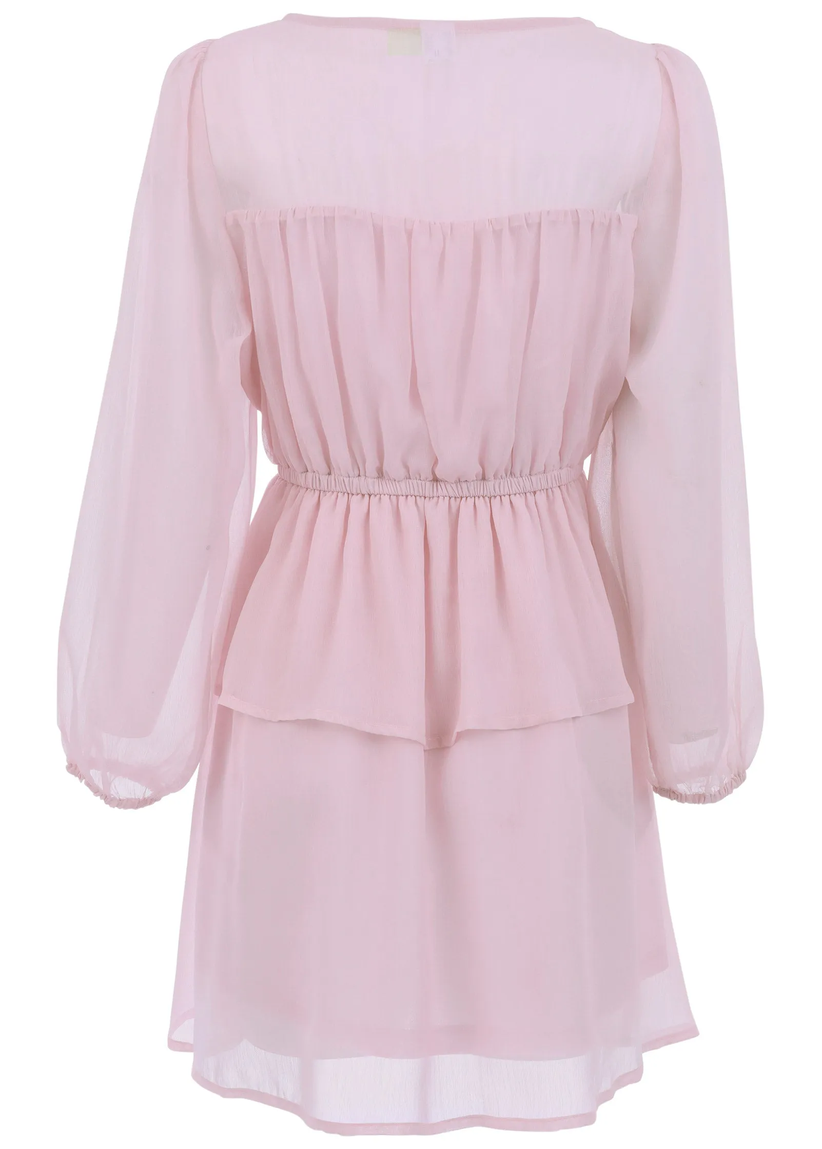 Sheer Beauty Mini Dress - Lilac