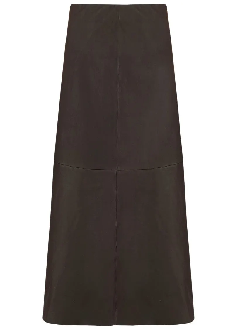 Simoas Leather Skirt