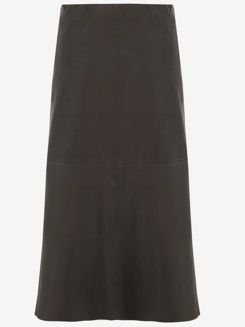 Simoas Leather Skirt