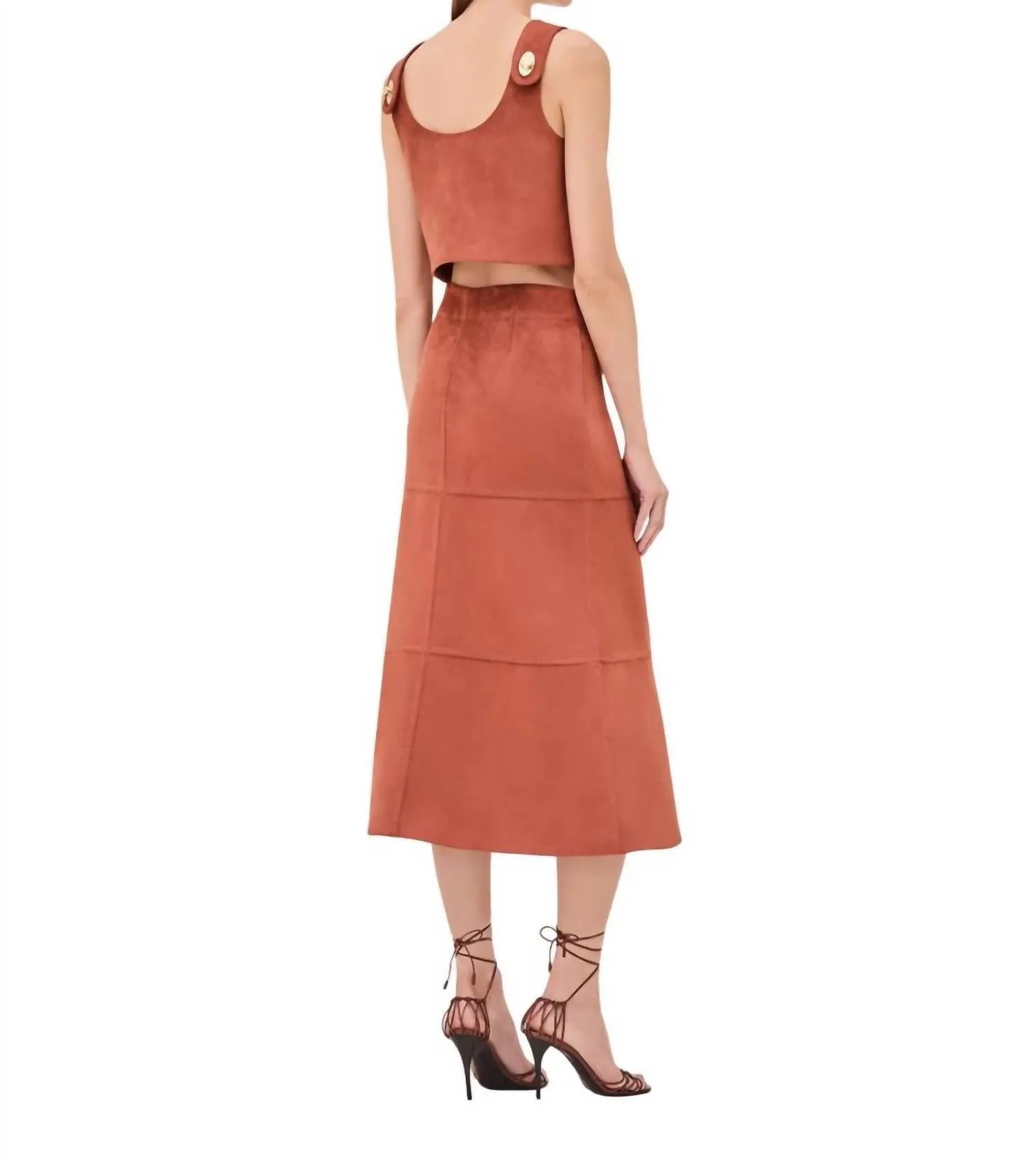 Sinead Skirt In Auburn