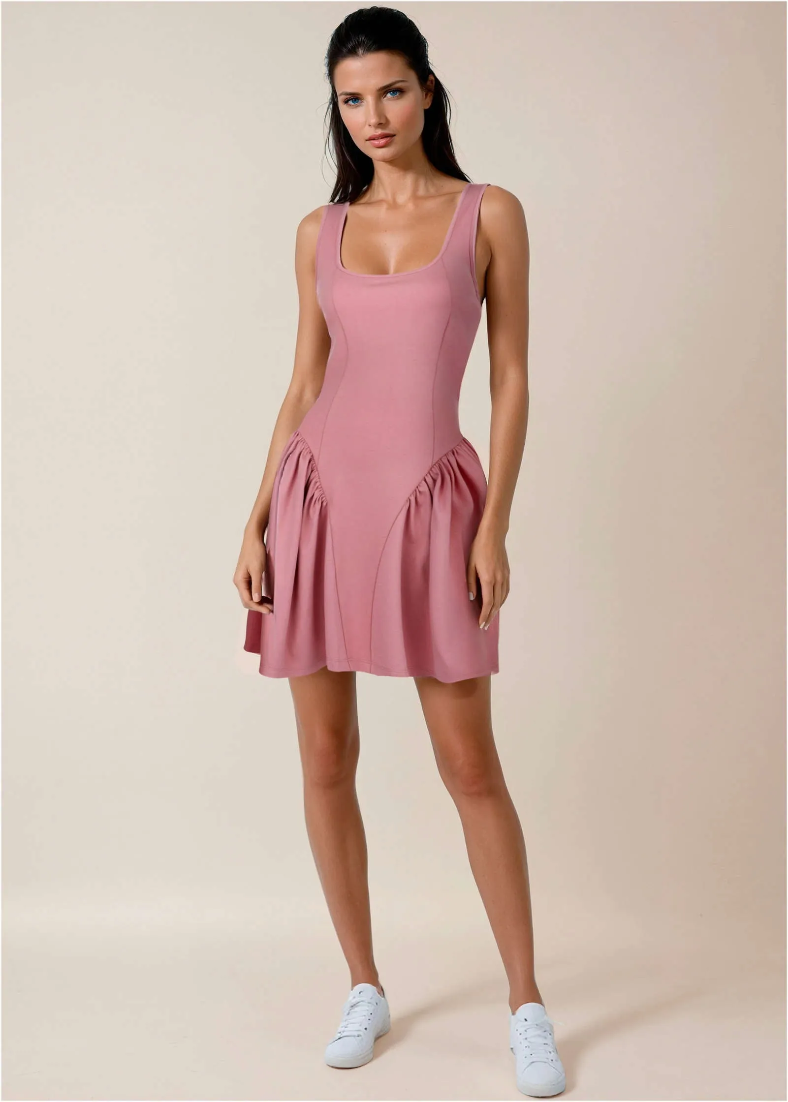 Sleeveless Mini Dress - Polignac