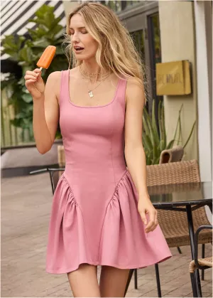 Sleeveless Mini Dress - Polignac