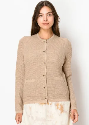 Soft Sand Knit Cardigan