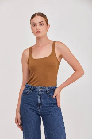 Sol Tank Top Khaki