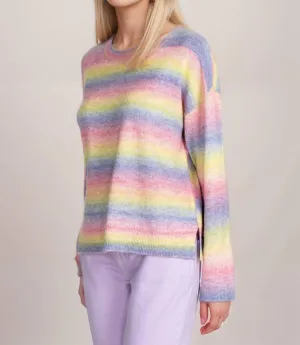 Sunrise Wool Blend Pullover In Multi