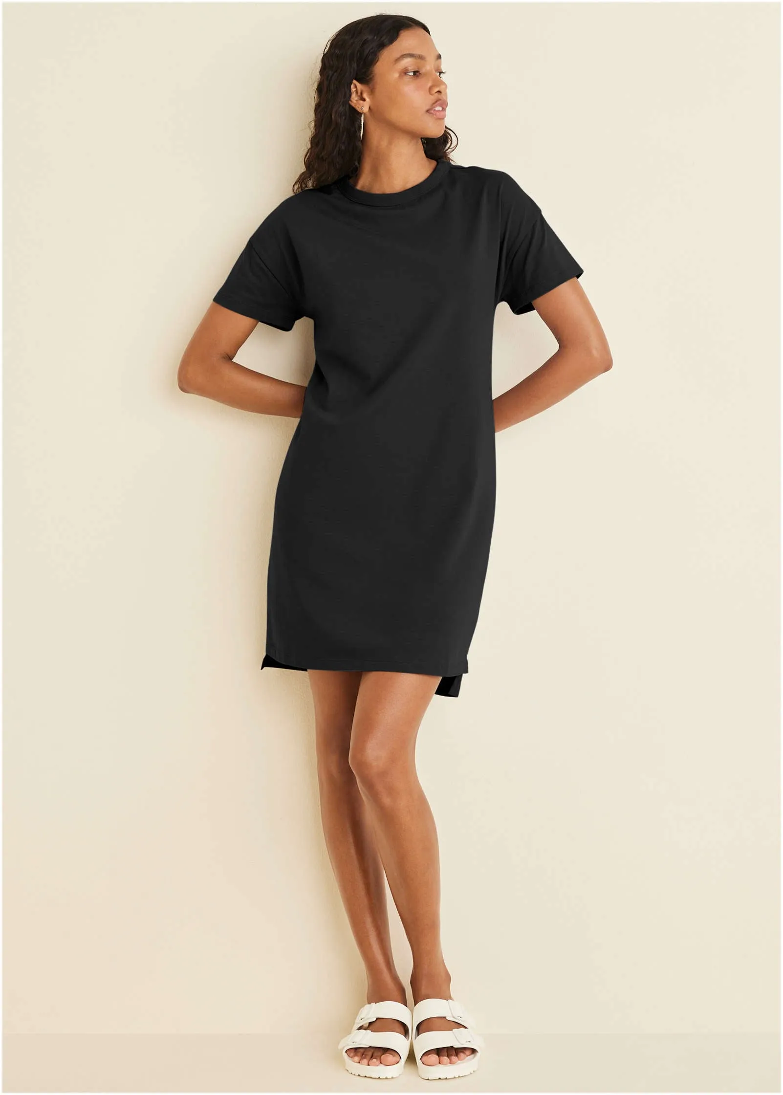 T-Shirt Dress - Black