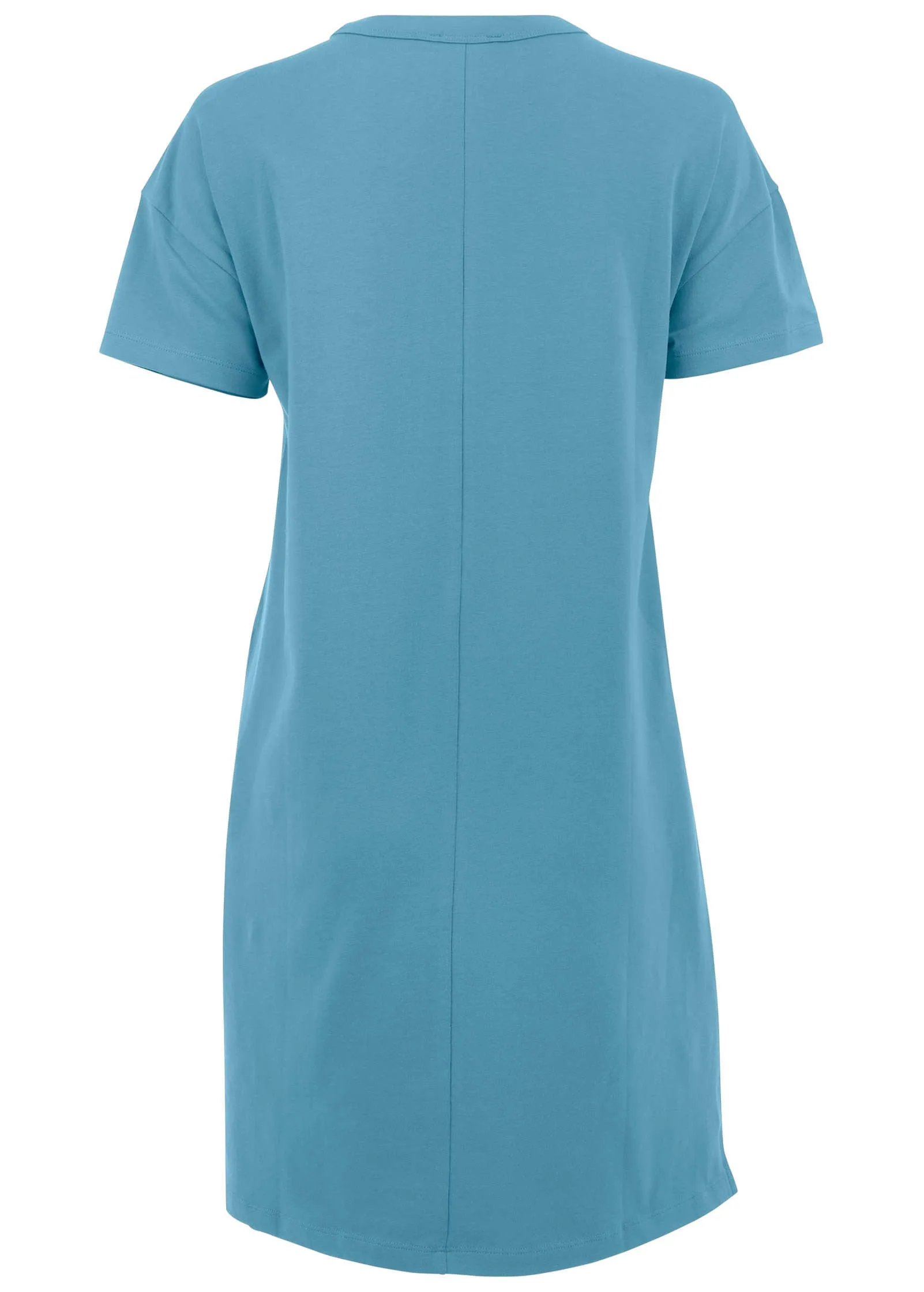 T-Shirt Dress - Blue