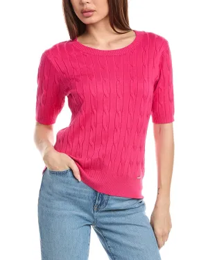 T Tahari Cable Sweater