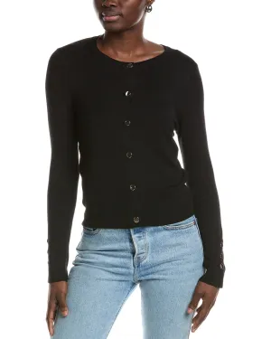 T Tahari Crew Neck Cardigan