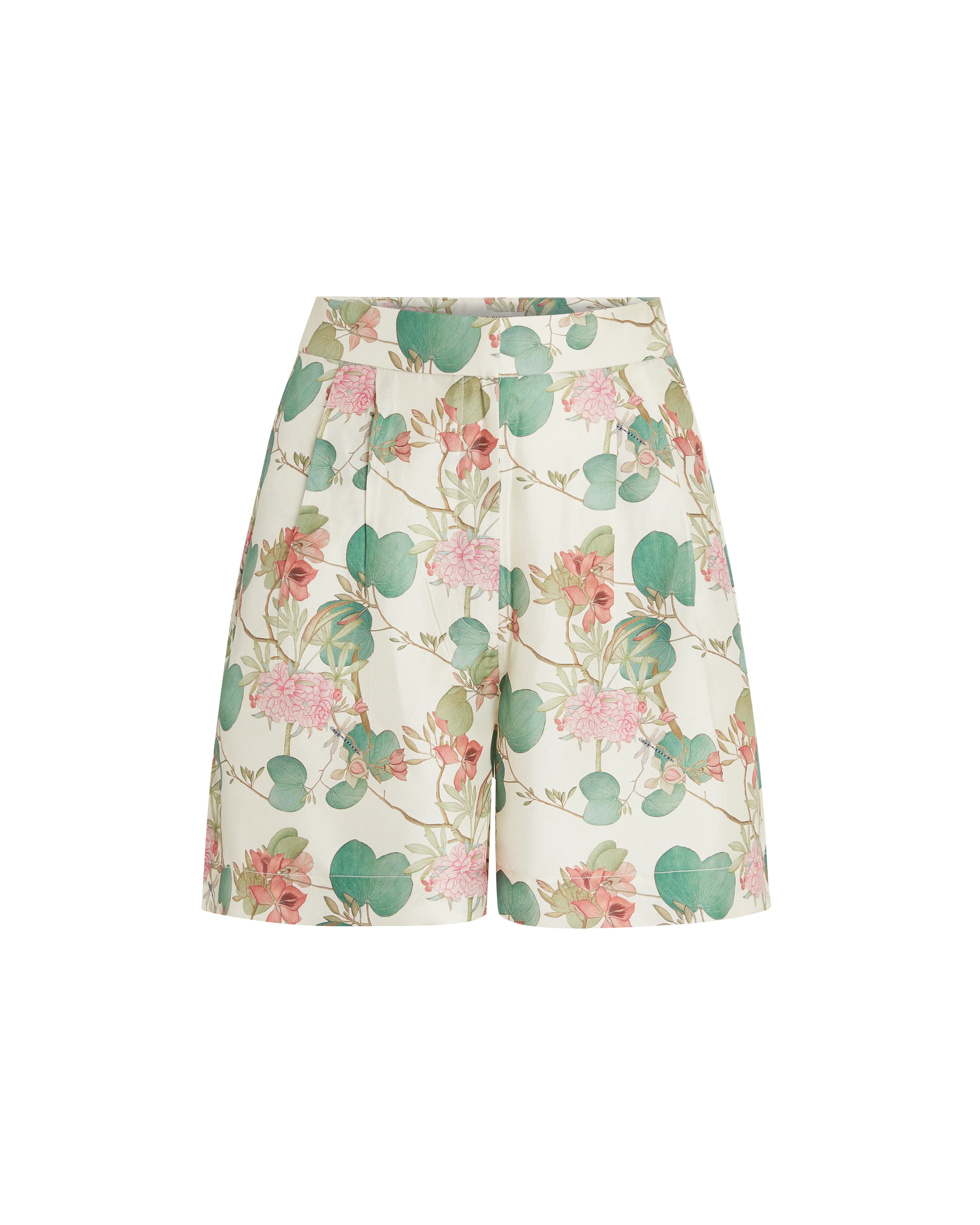 Tamu Shorts in Dragonfly Print