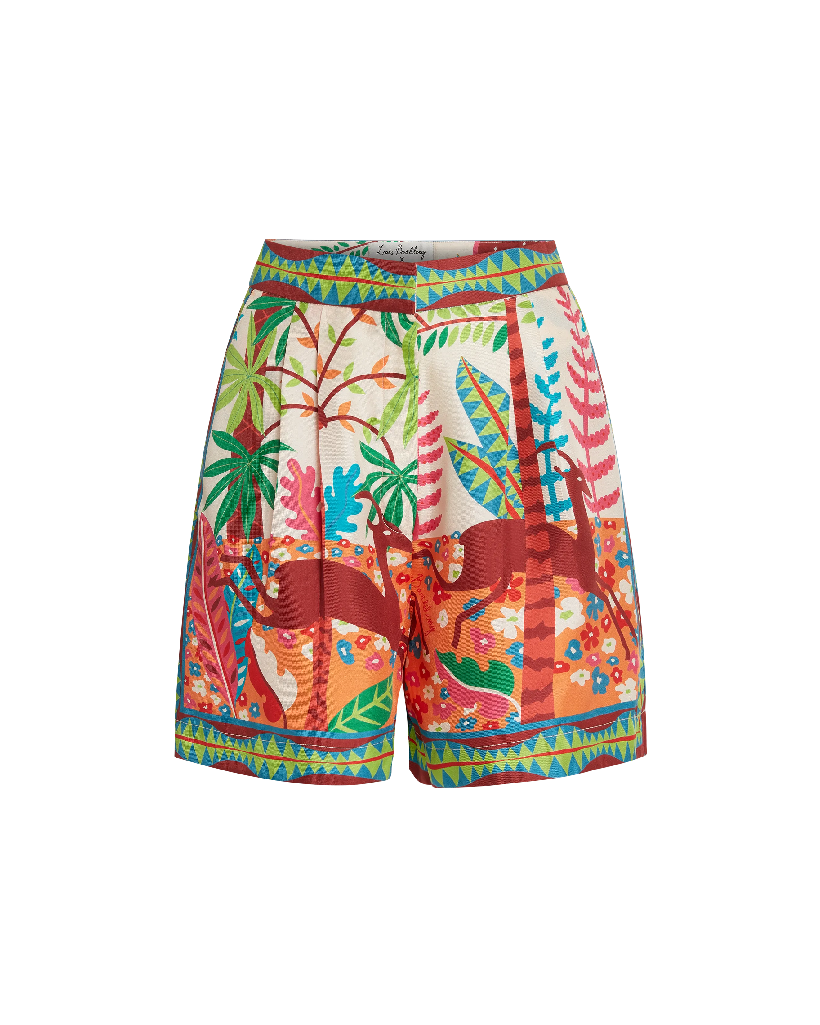 Tamu Shorts in Louis Barthlemy Print