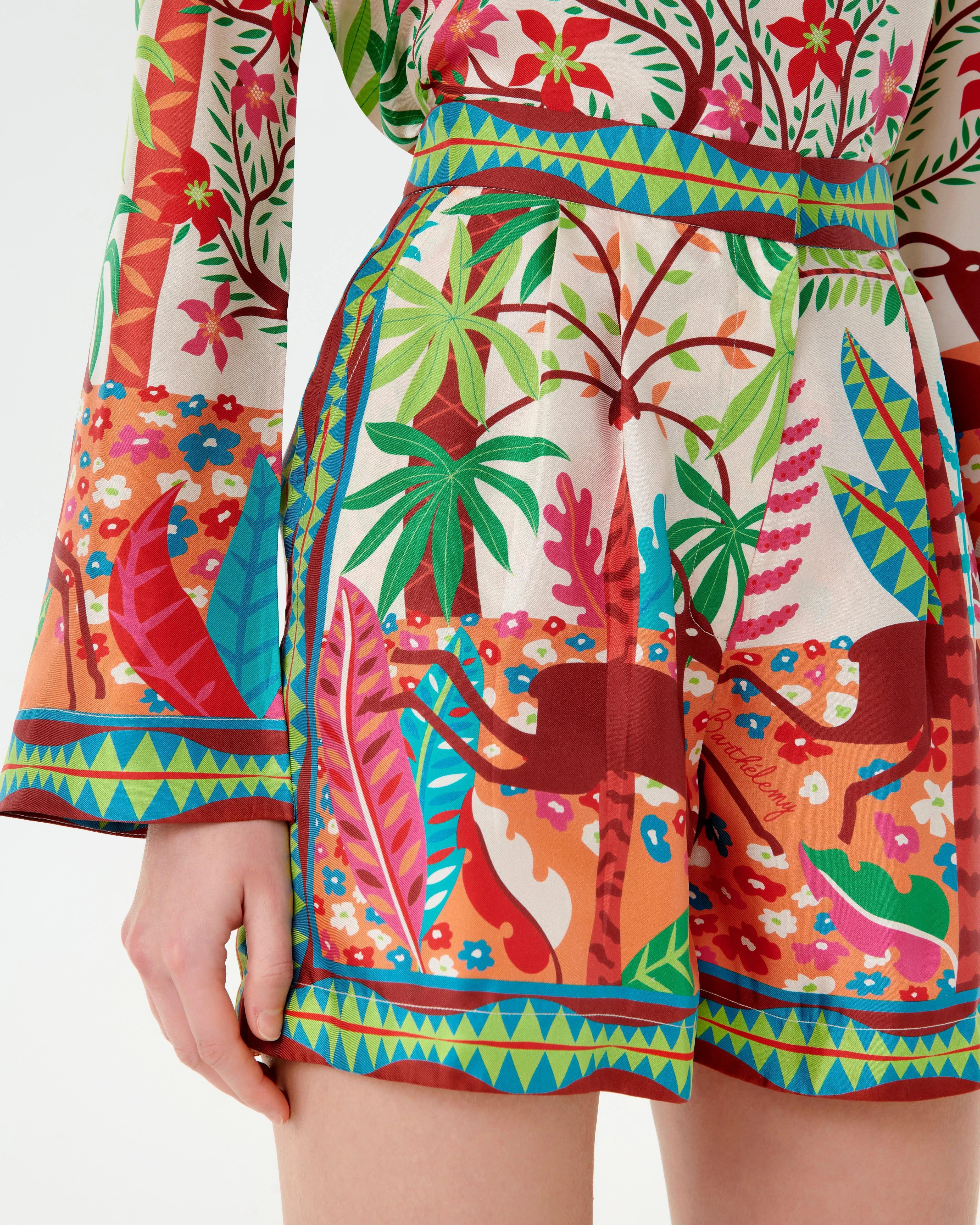 Tamu Shorts in Louis Barthlemy Print