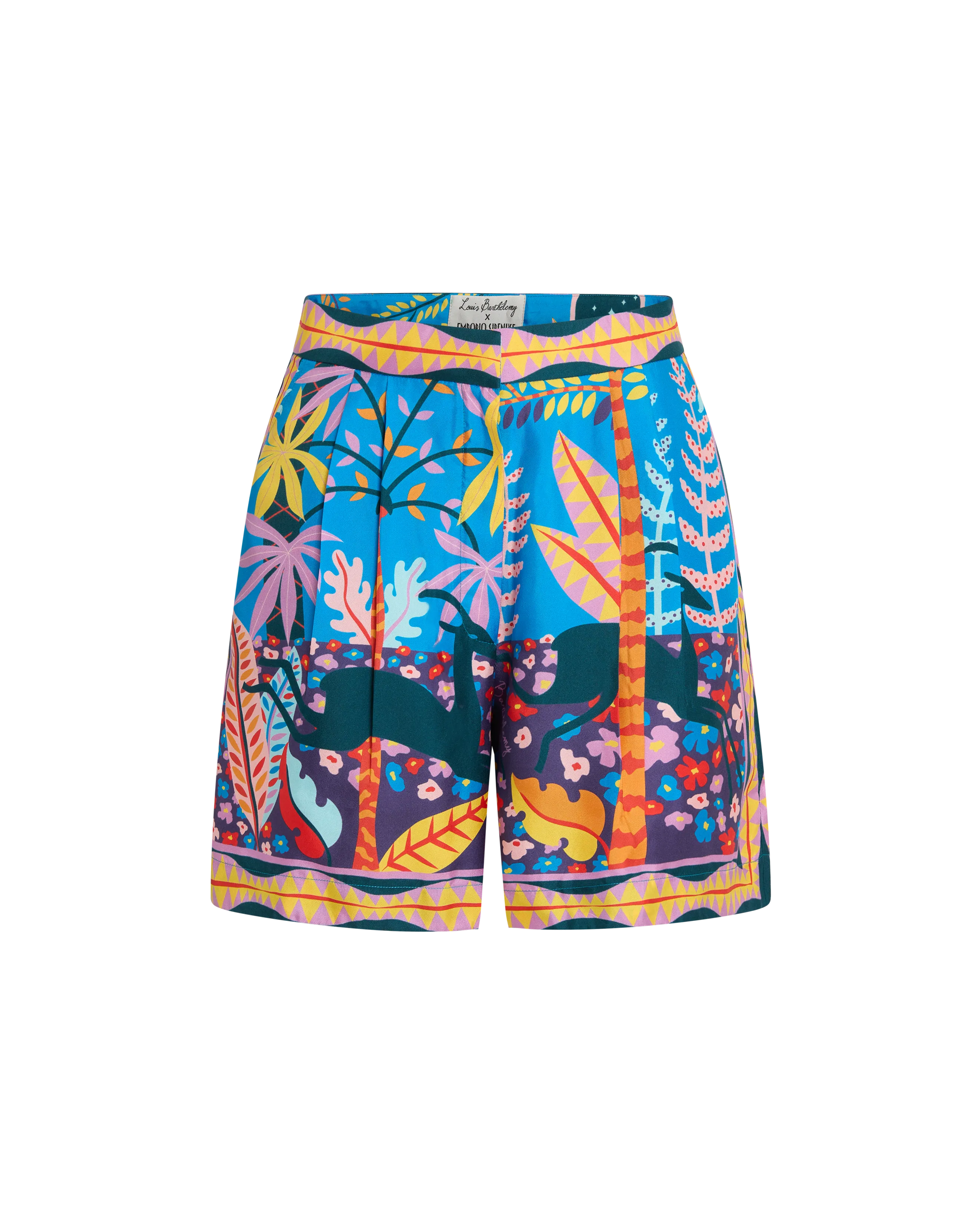 Tamu Shorts in Louis Barthlemy Print