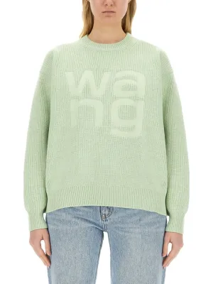 Textured Knit Jersey With Prominent Logo Design