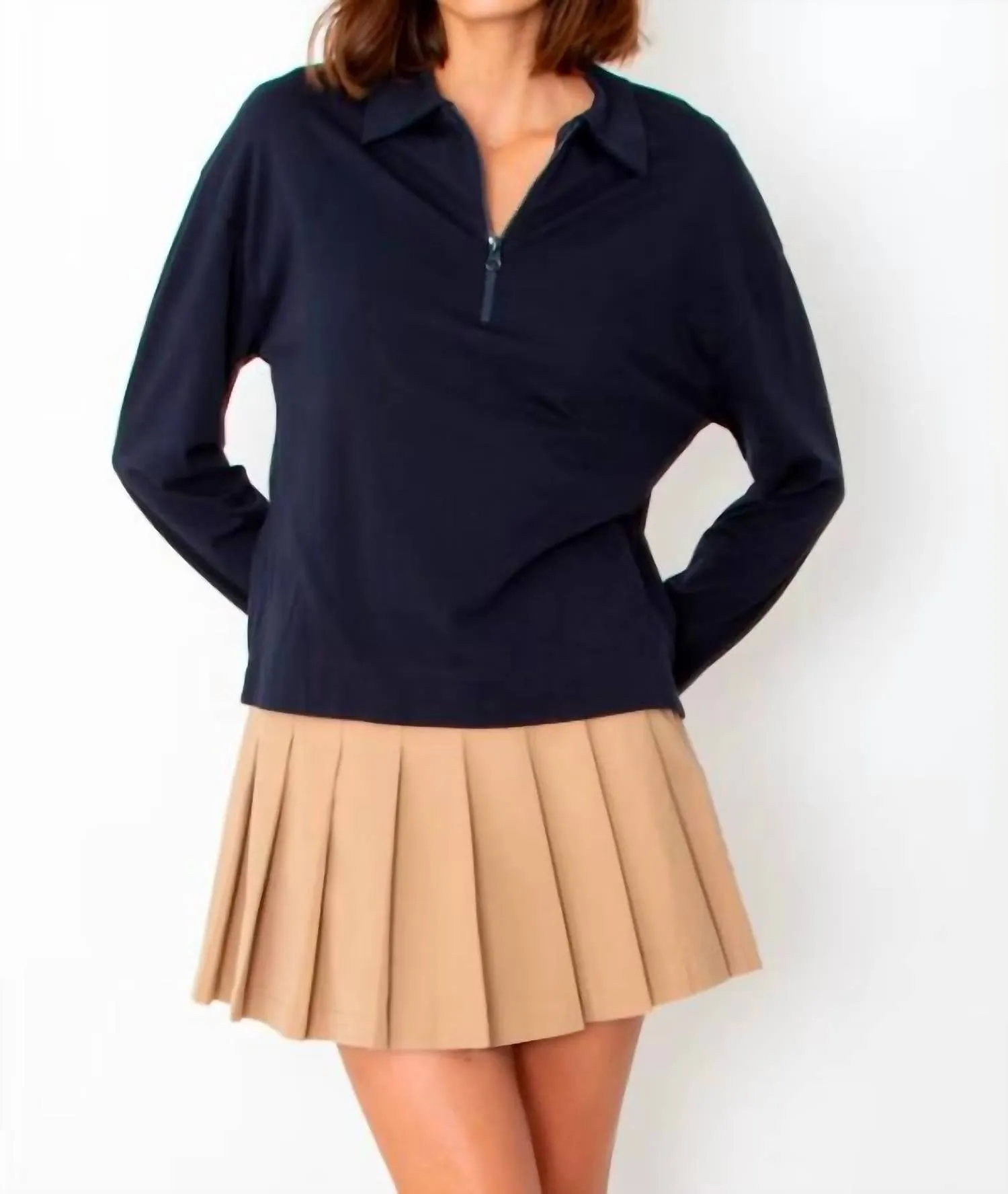 The Williams Skirt In Khaki