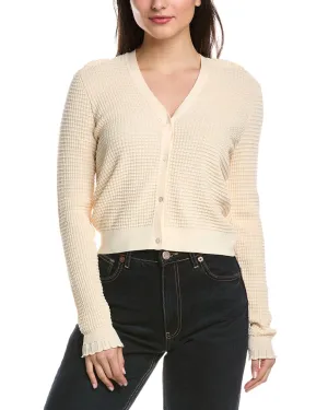 Theory Lace Trim Cardigan